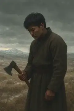 素朴なモンゴル遊牧民の営み