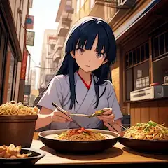 路地裏で出会う、絶品麺の誘惑