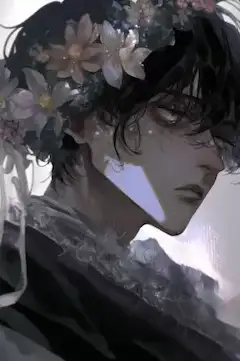 少年、花