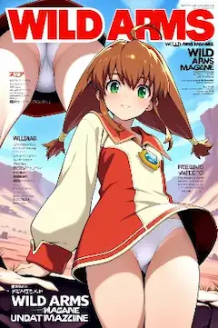 ワイルドアームズマガジン・リルカ・エレニアック編（今日のぱんつ）