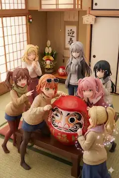 願掛け式（おま好きガールズ×だるま）