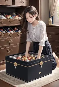 少女と秘密の宝飾箱の記憶