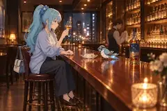 碧衣(2026/09/26、知り合いのバーにて)