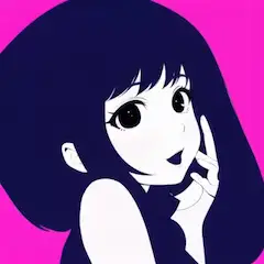 髪の長い女の子