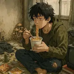 孤独な部屋のブランチタイム