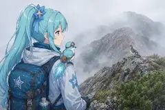 碧衣(2026/08/09、赤石岳山頂付近でライチョウと遭遇)