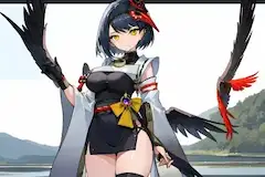 【原神】九条沙羅 (お誕生日記念画像作成時に作った17枚)
