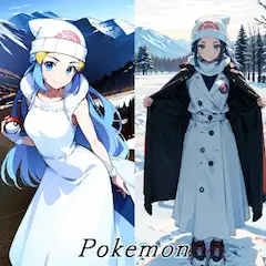ヒカリ（ポケットモンスター）❎️秋冬コーデ