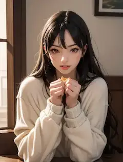 甘い午後の秘密のひとくち