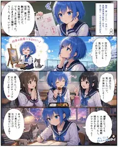 頑張れ!   蒼ちゃん! ③   テスト赤点編