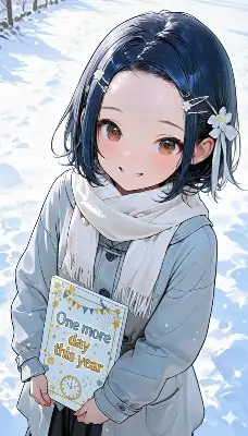 雪の街で紡ぐ今年の終わり