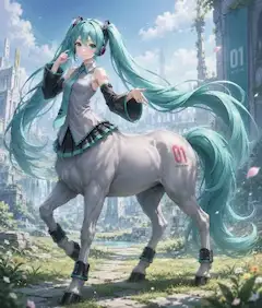 初音ミクケンタウロス