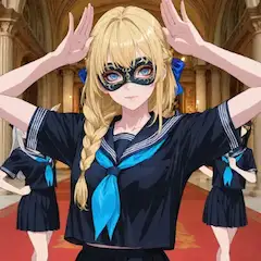 仮面の少女と幻の舞踏会