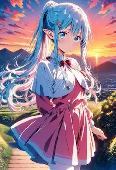 夕焼けの残響が導いた静かな調べ
