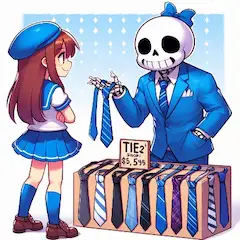 Tie shop
