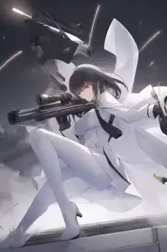 その姿勢で果たして撃てるのかな？