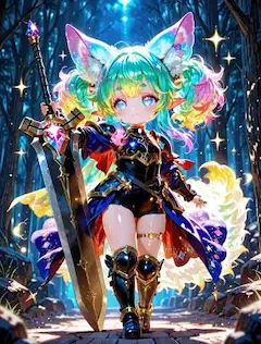 5枚）魔法剣士