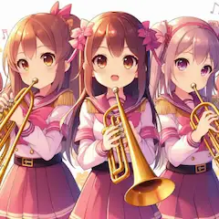 吹奏楽部の子