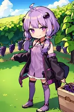 ワイン用のブドウ収穫
