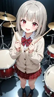 ドラム叩けますよ！