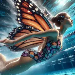 バタフライ泳法🦋
