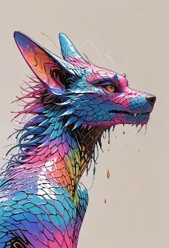 虹色の狐、幻の咆哮