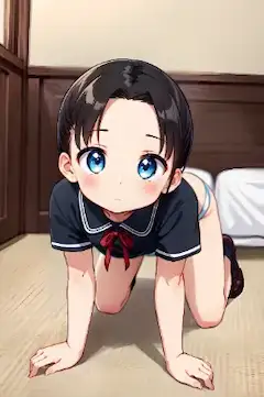 ショタっ子お馬さんごっこ