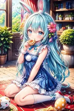 このケーキを食べるとね、とても良いが起きるの