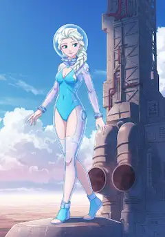 透明宇宙服・透け透け宇宙服