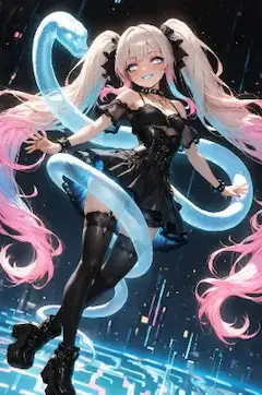 ゆく年くる年ネタで作った絵