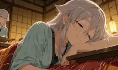 「こたつはいいね～」