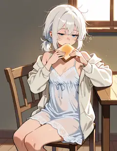 sleepy breakfast