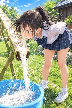 流しそうめんダイレクトキャッチ
