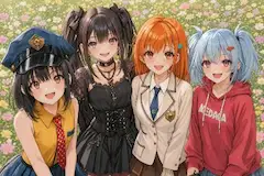Flux3 Kleinの合成テスト