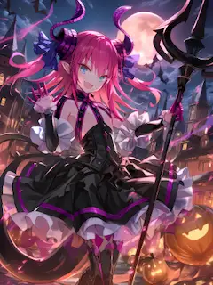 ハロウィンのエリザベートちゃん🎃