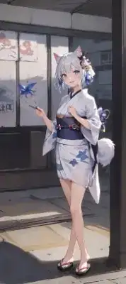 猫星の猫宵祭　ベルちゃん待合せ編