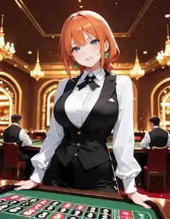 輝くカジノで運命を紡ぐ彼女