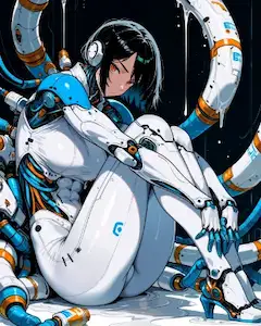 このメカアーム、べっとべとなんですけど…