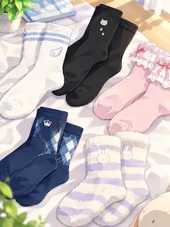 かわいい靴下コレクション
