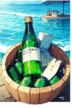 手紙の入った瓶