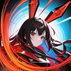 メカ二カルパーツ赤バニー