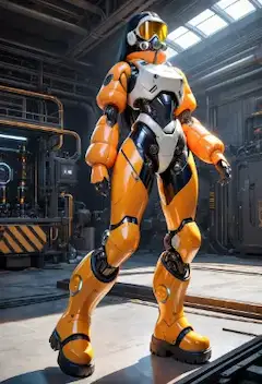 女性型作業用ロボット