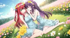 花畑の秘密のささやき