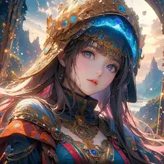 宝石の冠を纏う幻想の姫