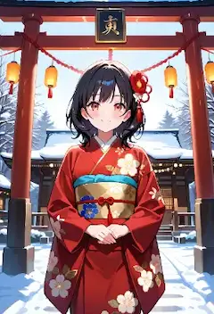 「なんでこんな場所にお賽銭箱があるんだろ･･･まぁいっか♪」