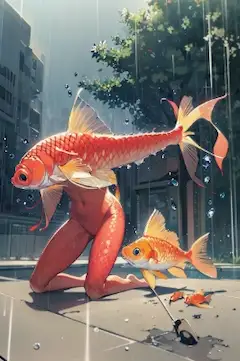 AIモンスターズ「キンギョマン」