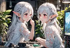 エルフ双子の夢織り工房