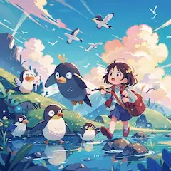 ペンギンは友達