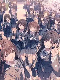 入学式。