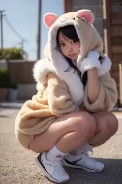 ハム星の着ぐるみ